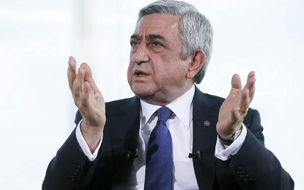 "Yalvarıram, 2018-ci illə bağlı sual verməyin"- Sarkisyan "Yalvarıram, 2018-ci illə bağlı sual verməyin"- Sarkisyan
