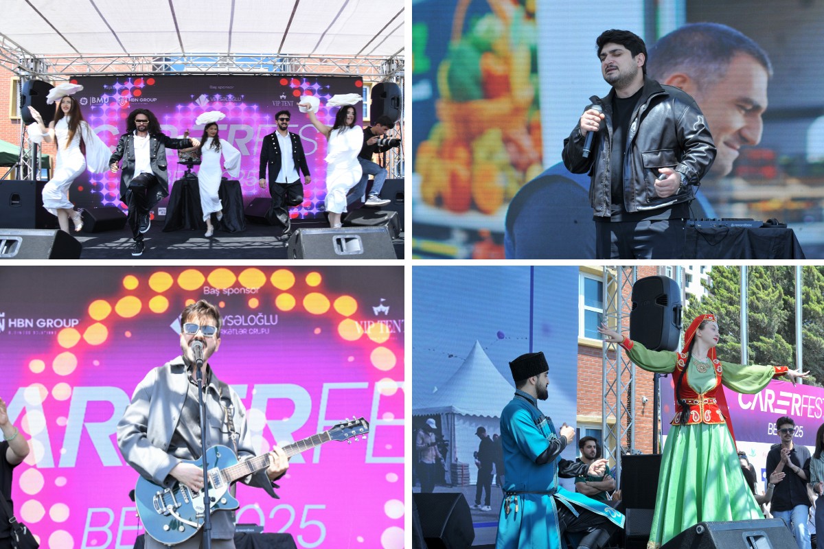 BMU-da tələbə və məzunlar üçün karyera festivalı keçirilib - FOTOLAR