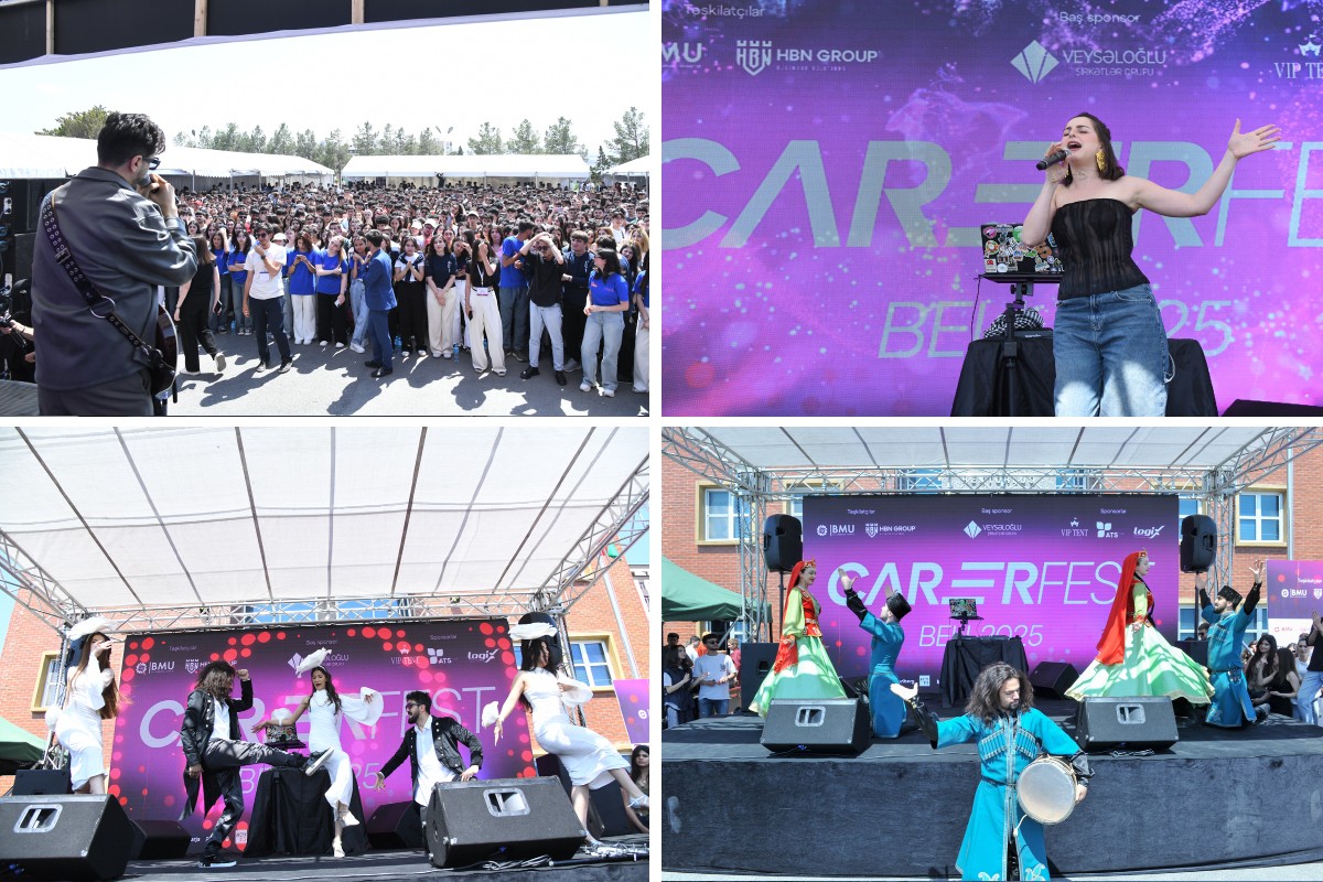 BMU-da tələbə və məzunlar üçün karyera festivalı keçirilib - FOTOLAR