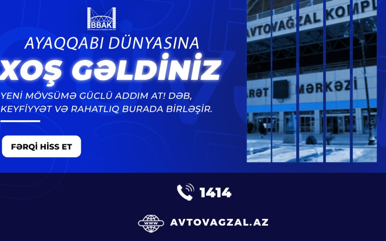 Rahatlığın və tərzin yeni ünvanı- BBAK Ticarət Mərkəzi! (VİDEO) Rahatlığın və tərzin yeni ünvanı- BBAK Ticarət Mərkəzi! (VİDEO)
