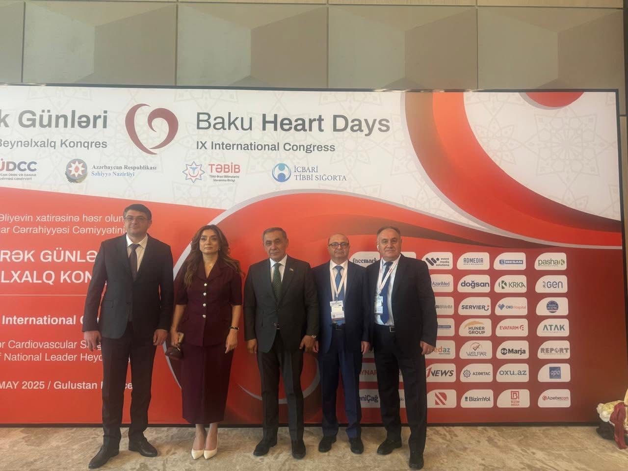 Diaqnoz Tibb Mərkəzi "Bakı Ürək Günləri" 9-cu Beynəlxalq Konqresdə - FOTOLAR