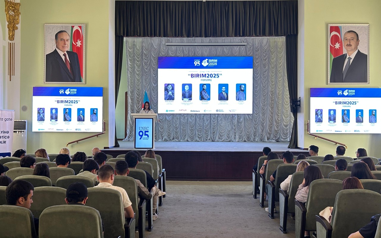 UNEC-də innovativ forum keçirilib -FOTOLAR UNEC-də innovativ forum keçirilib -FOTOLAR