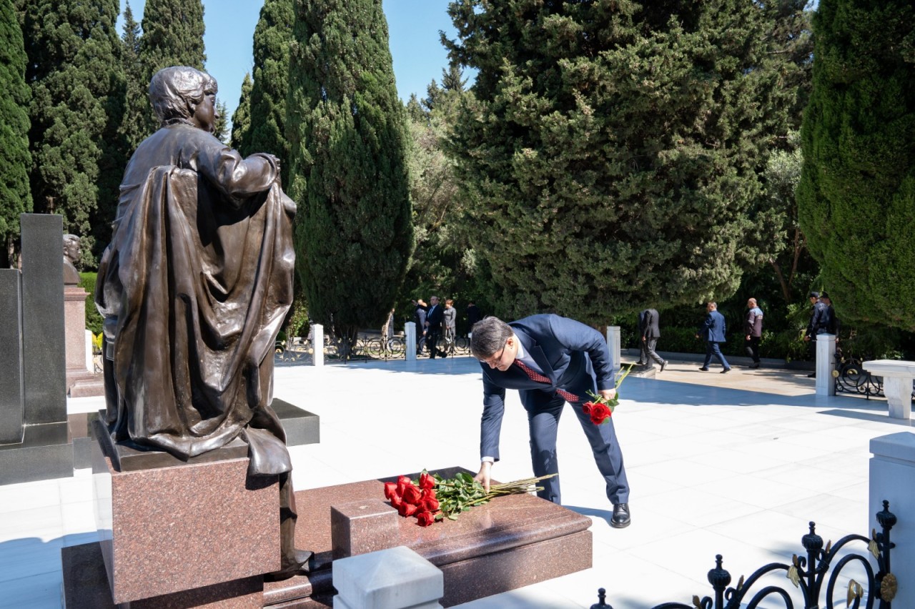 Ekologiya və Təbii Sərvətlər Nazirliyi işçiləri peşə bayramını qeyd etdilər - FOTOLAR