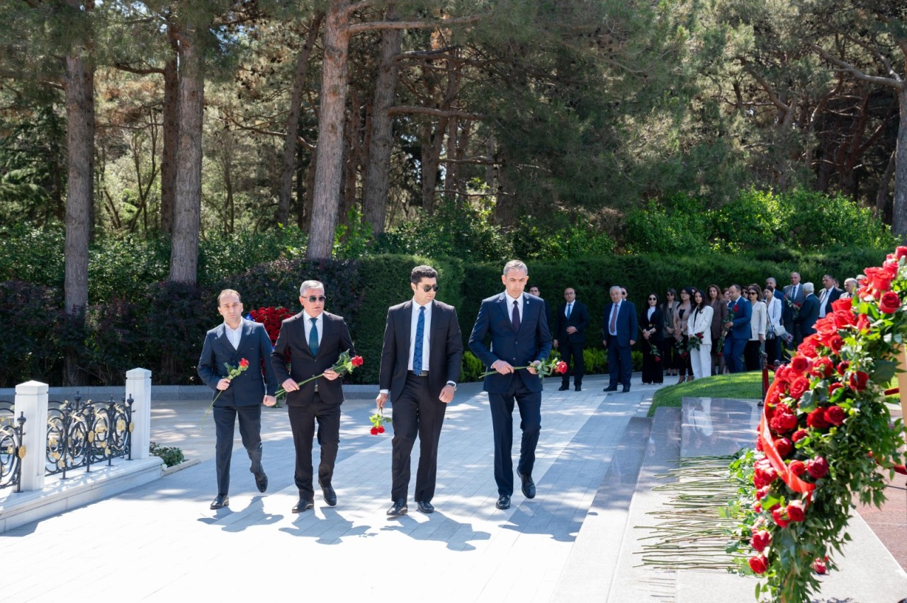Ekologiya və Təbii Sərvətlər Nazirliyi işçiləri peşə bayramını qeyd etdilər - FOTOLAR