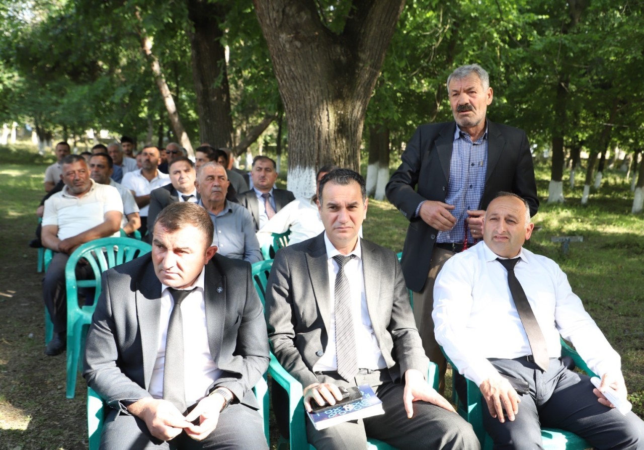 Neftçalanın icra başçısı səyyar görüş keçirib - FOTOLAR