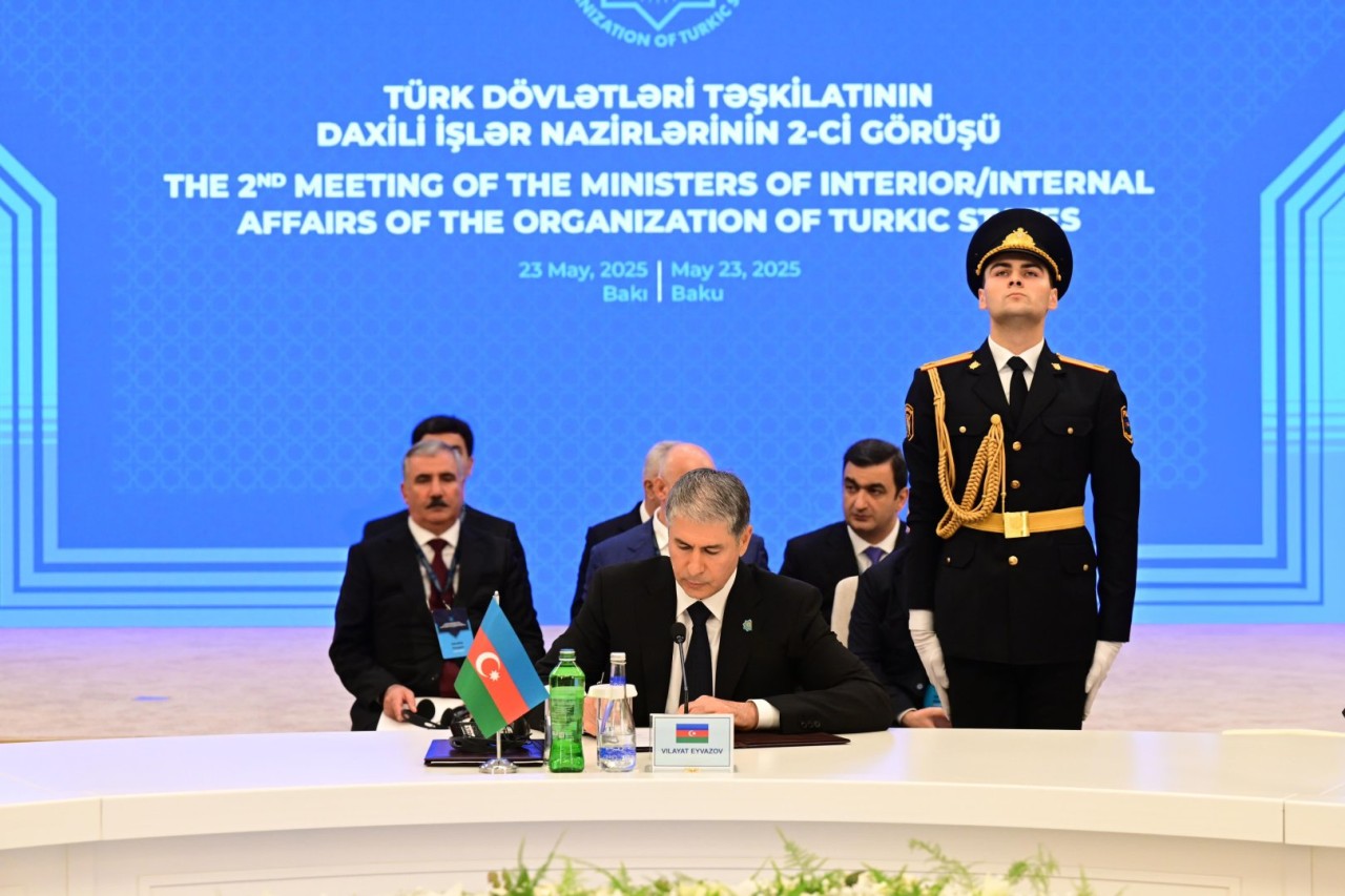 Bakıda TDT-yə üzv dövlətlərin daxili işlər nazirlərinin iclası keçirilib - FOTOLAR