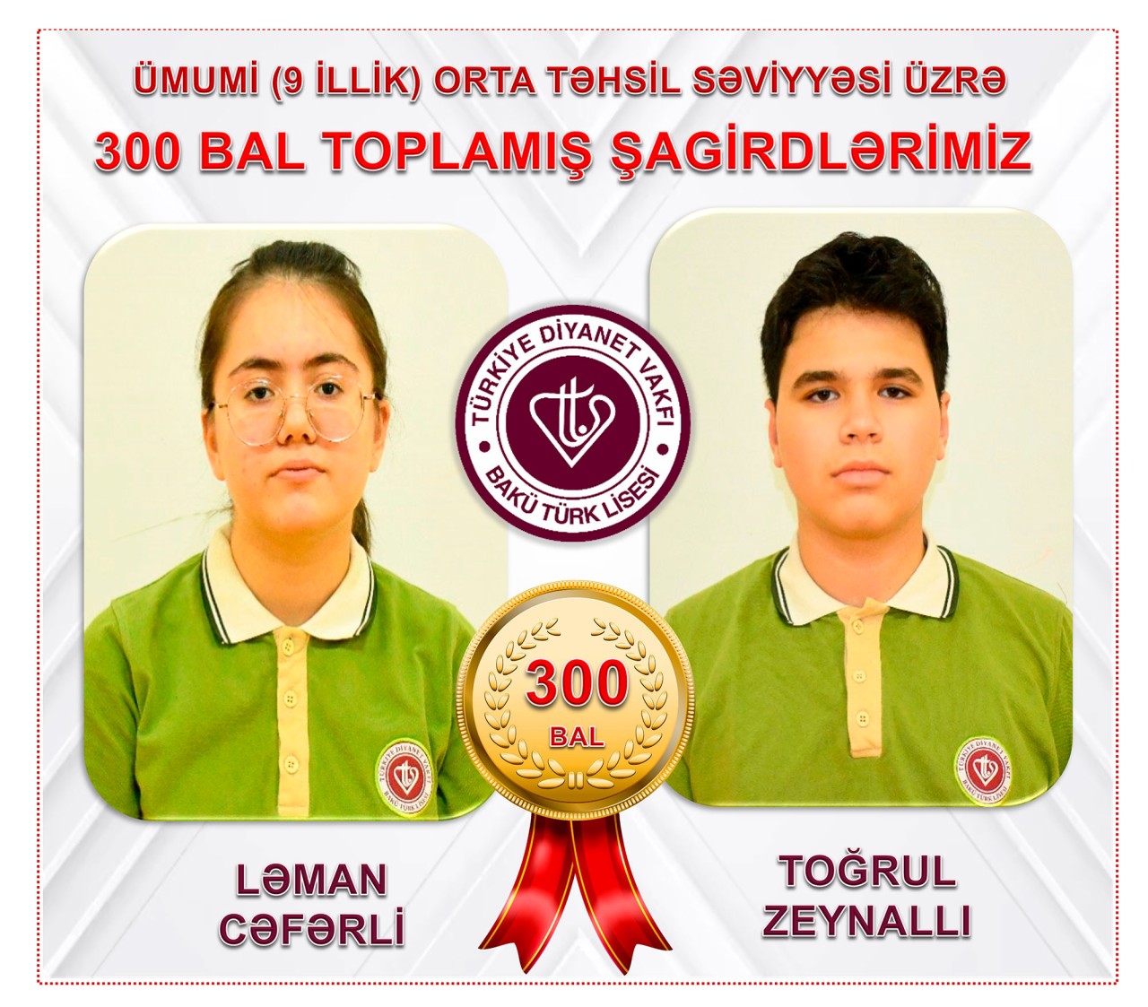 Bu məktəblərin şagirdləri 300 bal topladı - SİYAHI