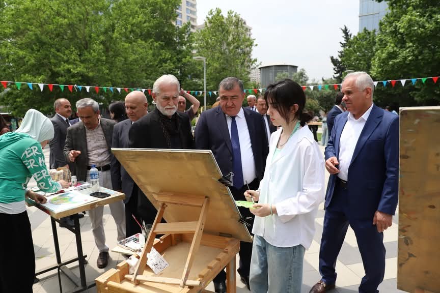 Xətaidə müsabiqə qalibləri mükafatlandırıldı - FOTOLAR
