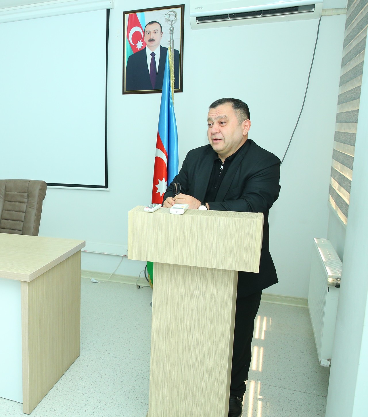 YAP Binəqədi rayon təşkilatında hesabat iclası keçirilib - FOTOLAR