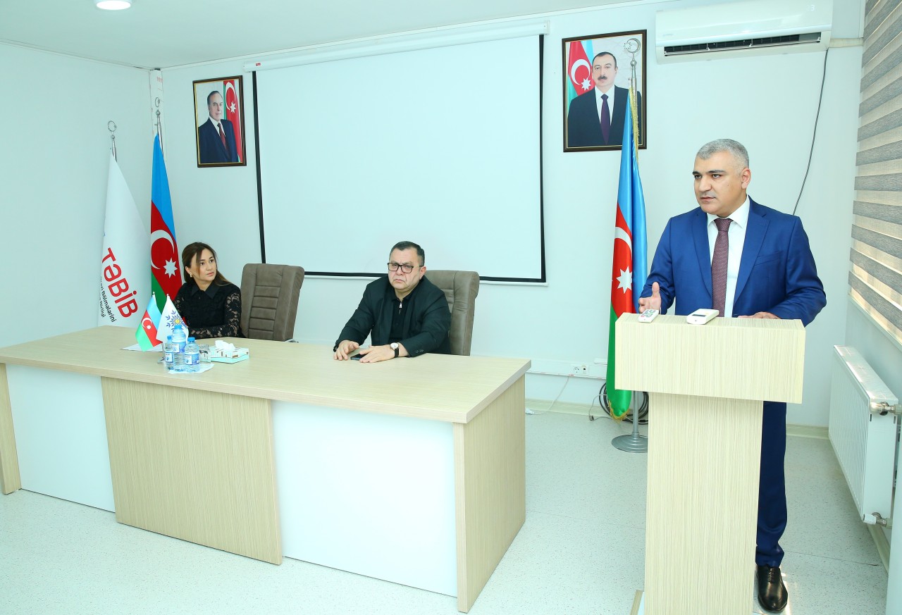 YAP Binəqədi rayon təşkilatında hesabat iclası keçirilib - FOTOLAR