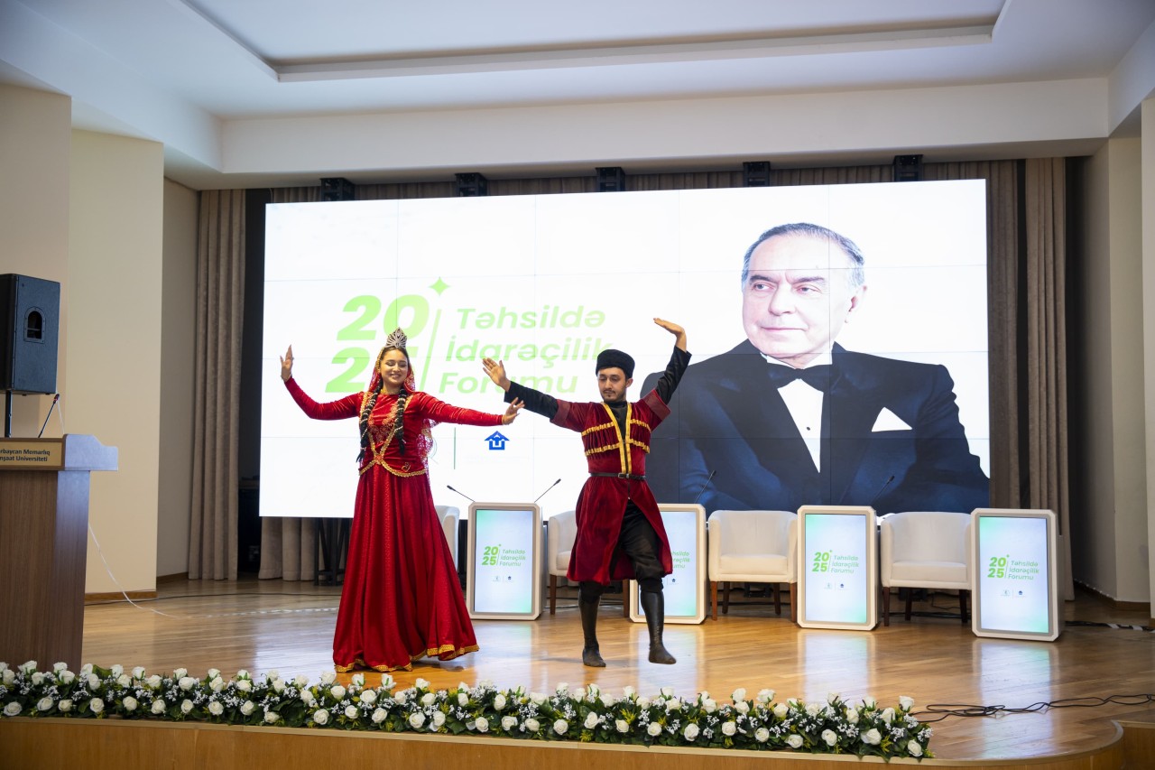 AzMİU-da Heydər Əliyevə həsr olunmuş tədbir keçirilib - FOTOLAR