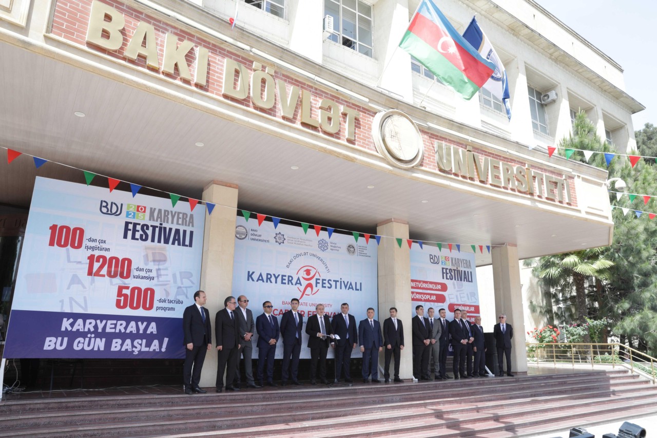 BDU-da Karyera Festivalının açılış mərasimi olub - FOTOLAR