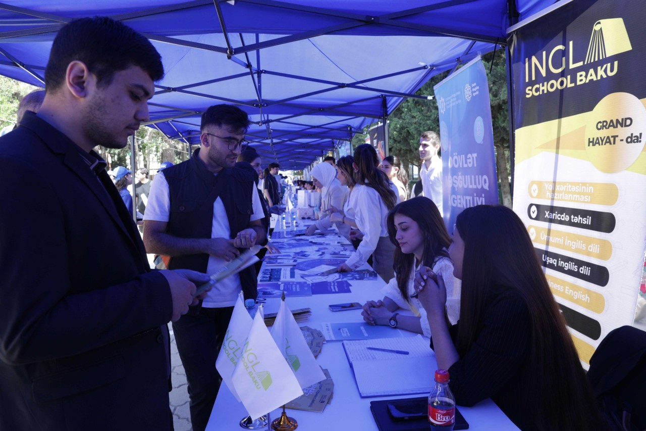BDU-da Karyera Festivalının açılış mərasimi olub - FOTOLAR