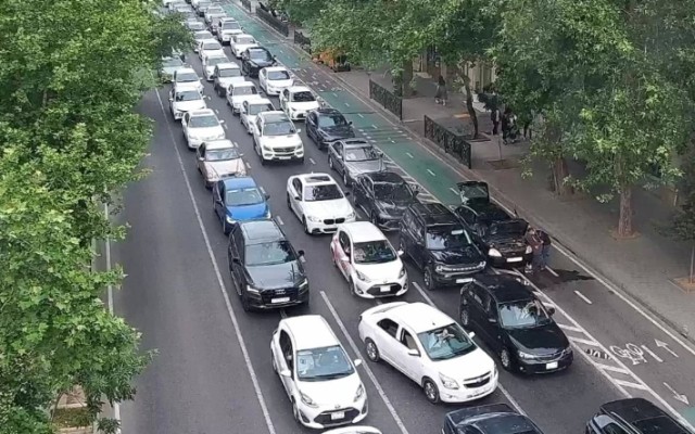 Hazırda bu yollarda sıxlıq var- SİYAHI