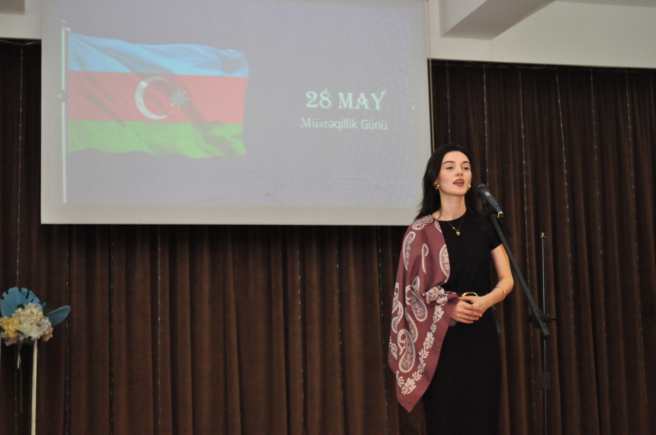 YAP Nərimanov rayon təşkilatı Müstəqillik Günü ilə bağlı tədbir keçirdi - FOTOLAR