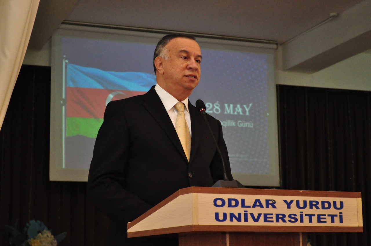 YAP Nərimanov rayon təşkilatı Müstəqillik Günü ilə bağlı tədbir keçirdi - FOTOLAR