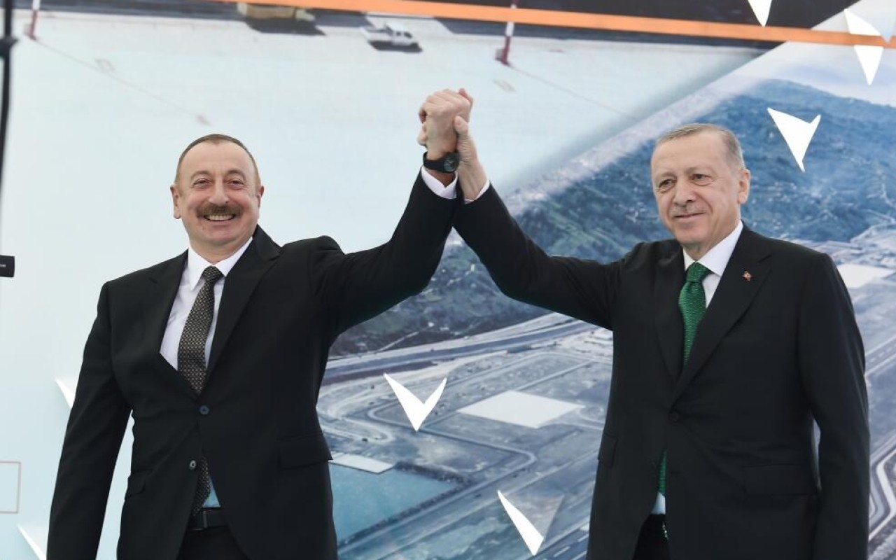 Laçın Beynəlxalq Hava Limanının açılış mərasimi keçirilir -VİDEO