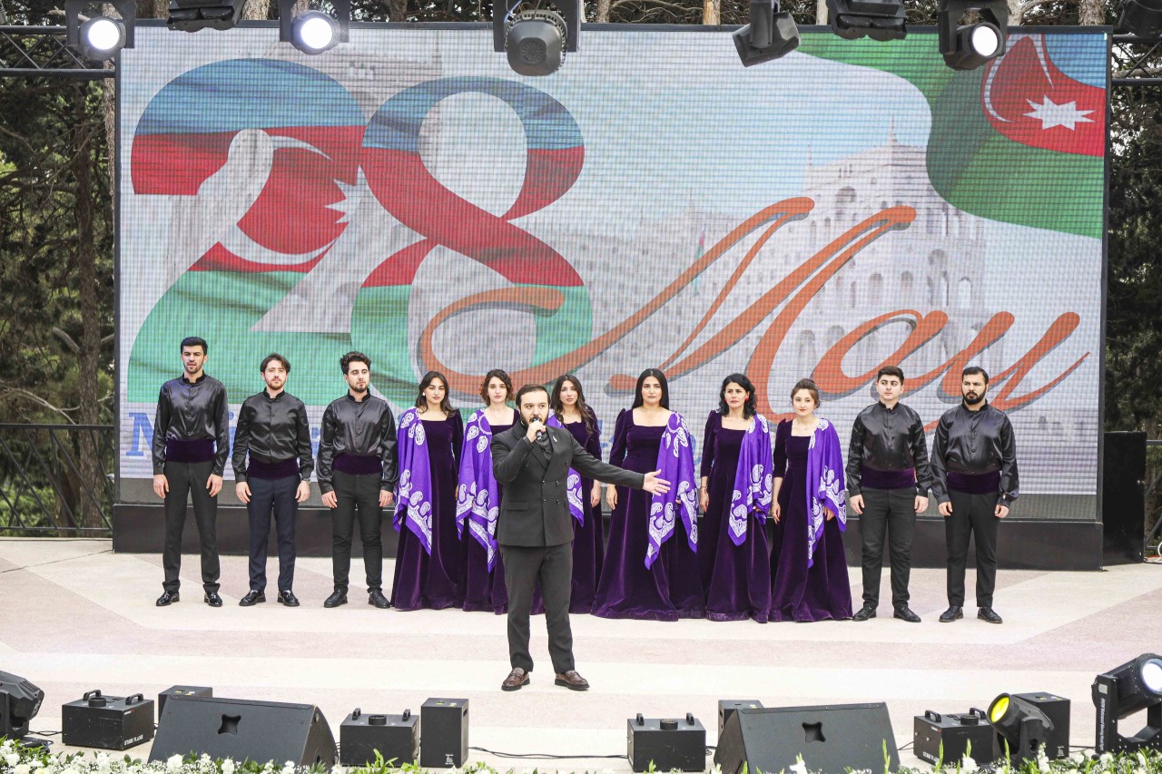 Xətaidə "28 may- Müstəqillik Günü"nə həsr edilmiş bayram konserti - VİDEO+FOTOLAR