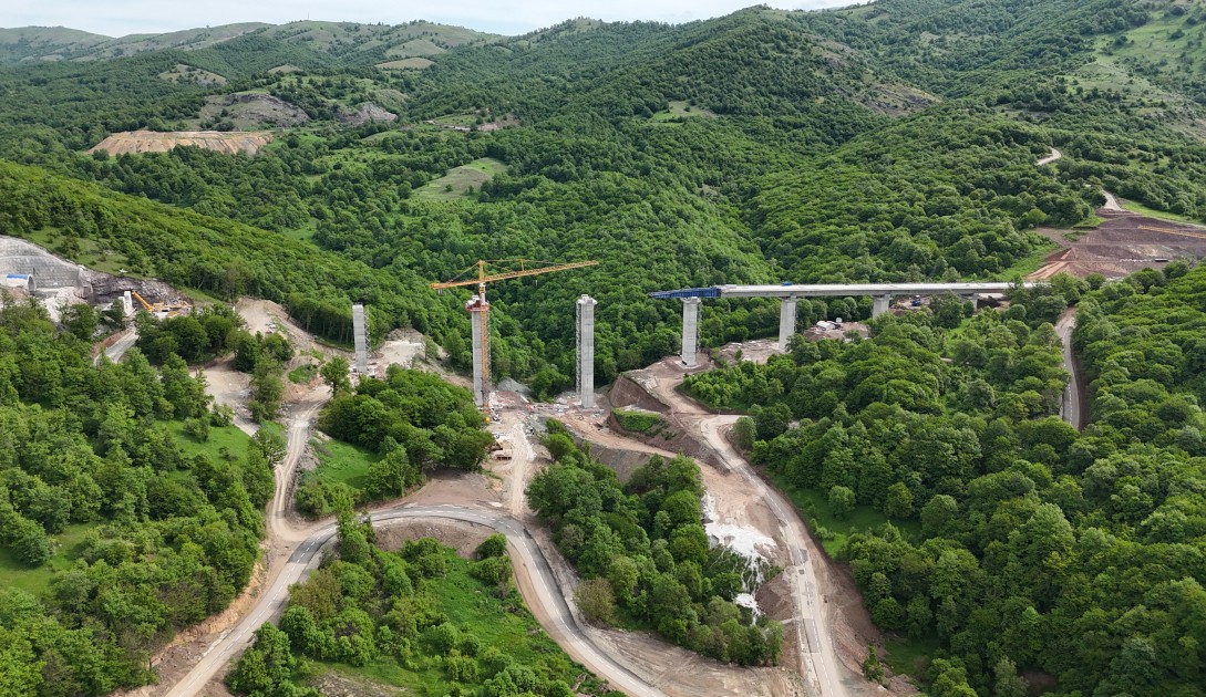 Prezidentlər Kəlbəcər-Laçın avtomobil yolunda - FOTOLAR (YENİLƏNİB)