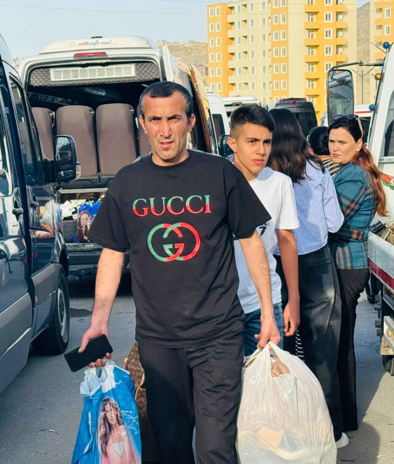 Növbəti köç karvanı Laçına çatdı - FOTOLAR (YENİLƏNİB)