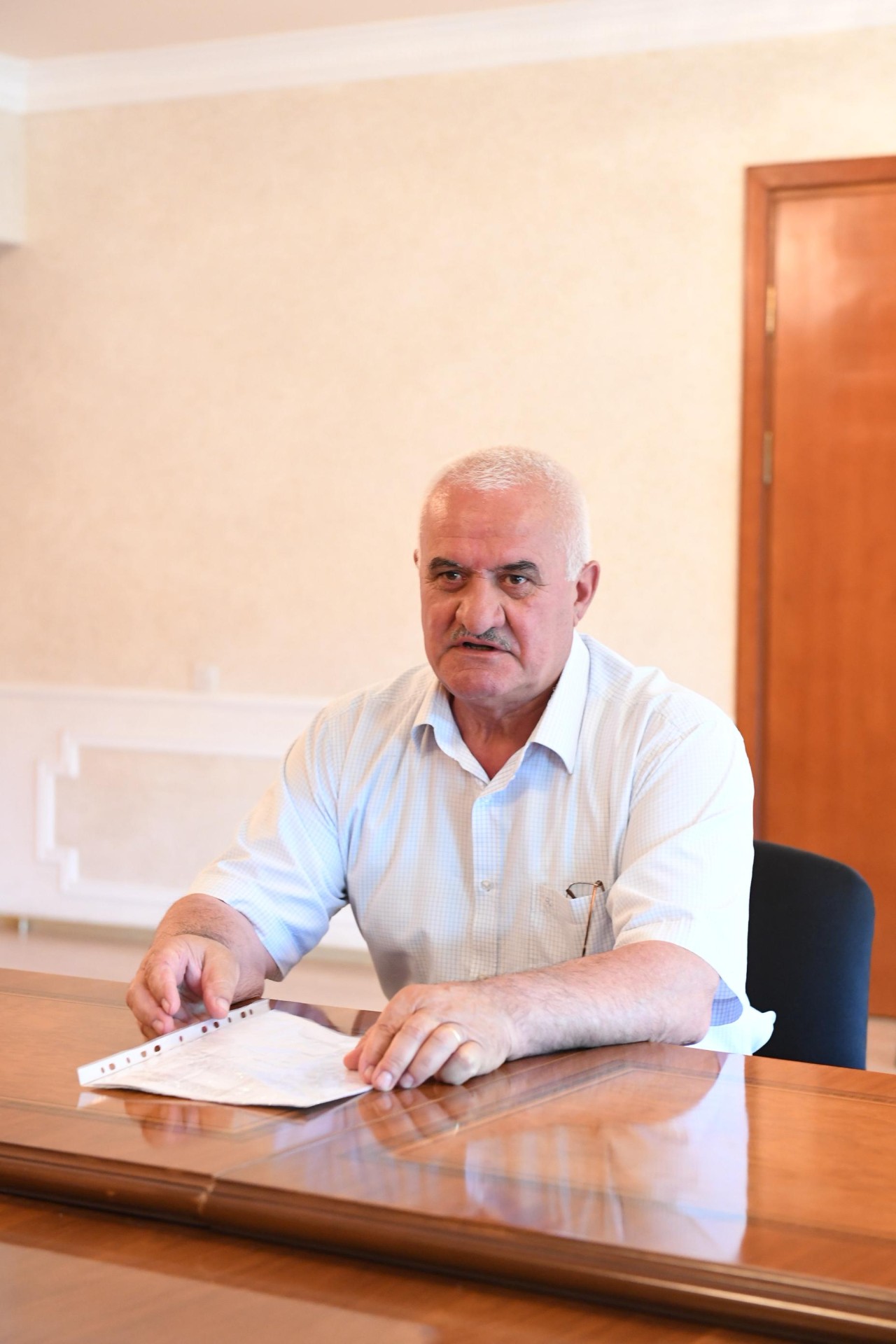Rövşən Rzayev İsmayıllıda qəbul keçirdi - FOTOLAR