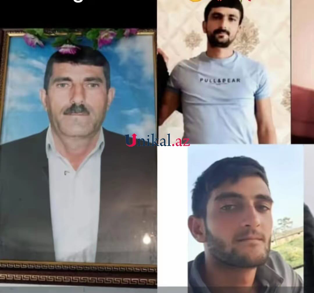 Neftçalada partlayışda ölən qardaşlar atalarına qovuşdular - FOTO
