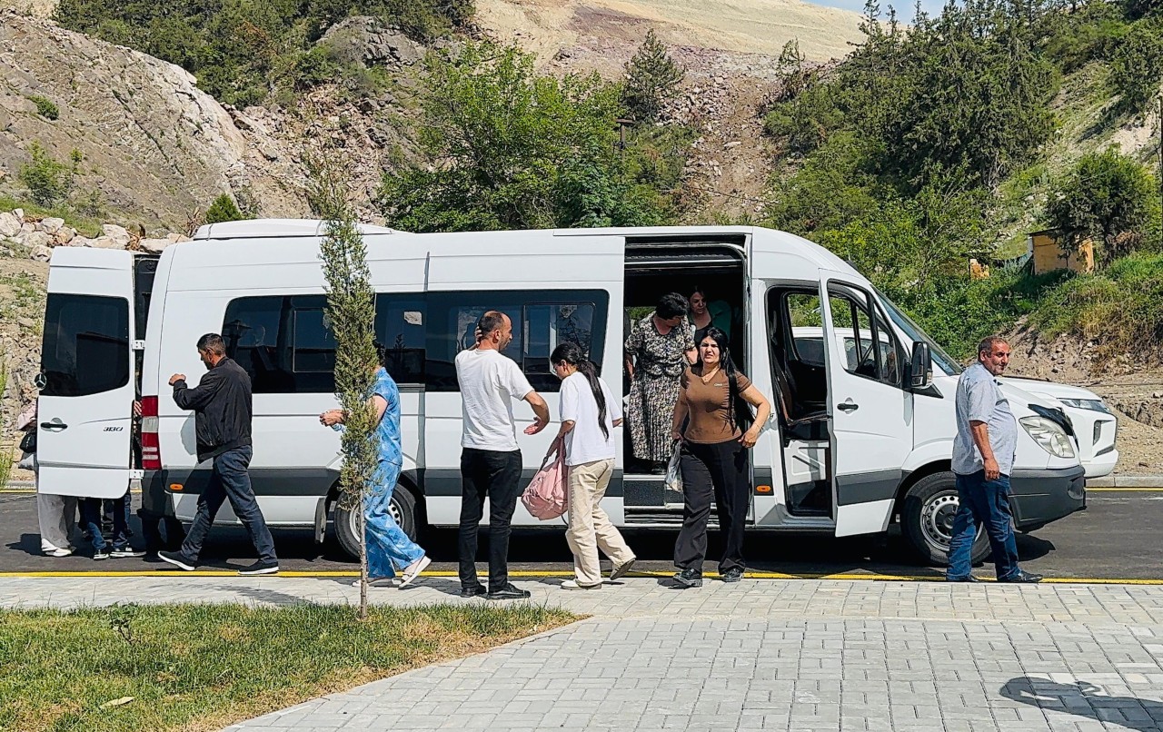 Növbəti köç karvanı Laçına çatdı - FOTOLAR (YENİLƏNİB)