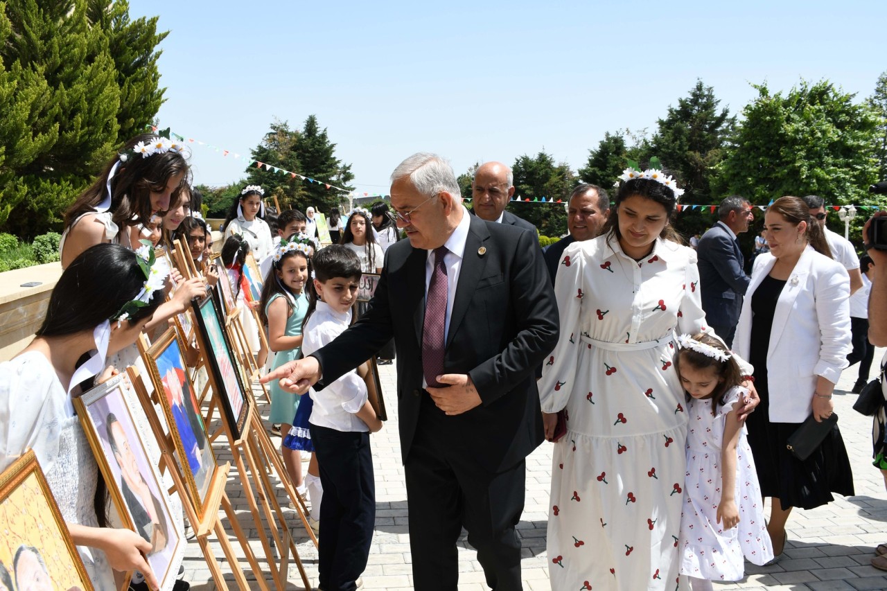 Ağdamda Uşaqların Beynəlxalq Müdafiəsi Günü münasibətilə tədbir keçirilib - FOTOLAR