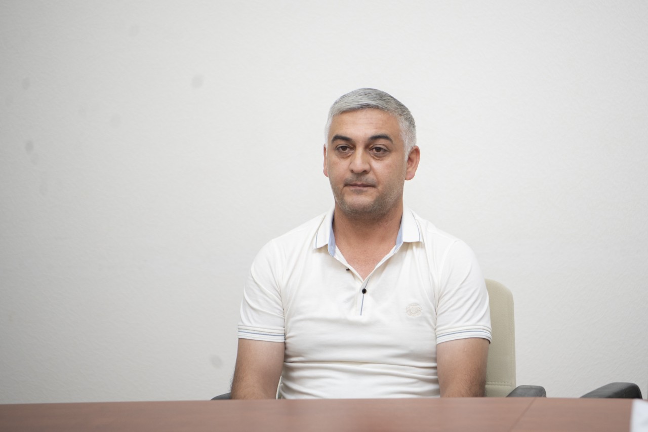 Nazir İsmayıllıda fermerlərlə görüşüb - FOTOLAR