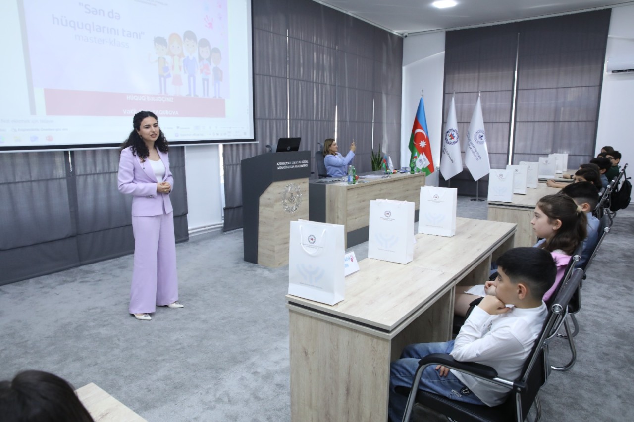 AHİK uşaqlar üçün master-klas təşkil edib - FOTOLAR