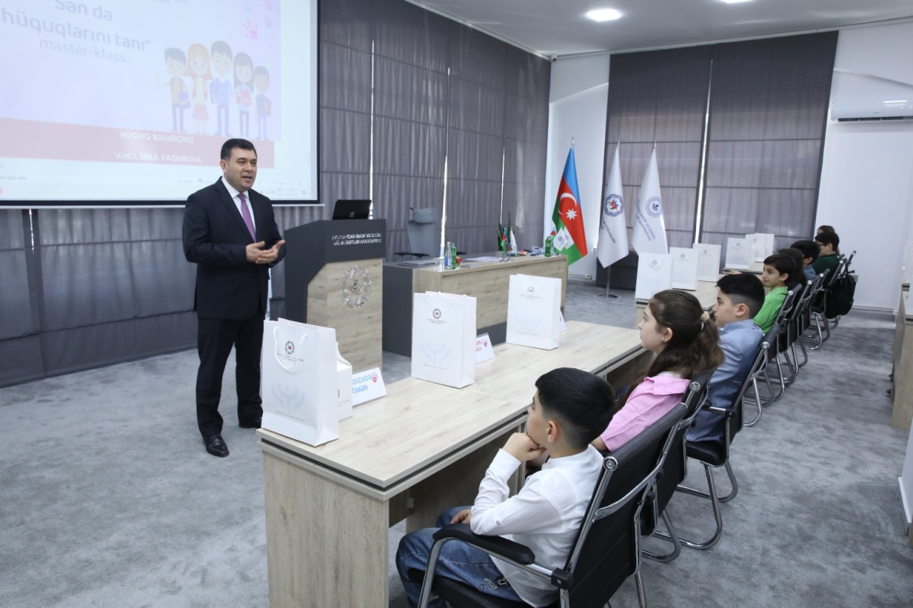 AHİK uşaqlar üçün master-klas təşkil edib - FOTOLAR