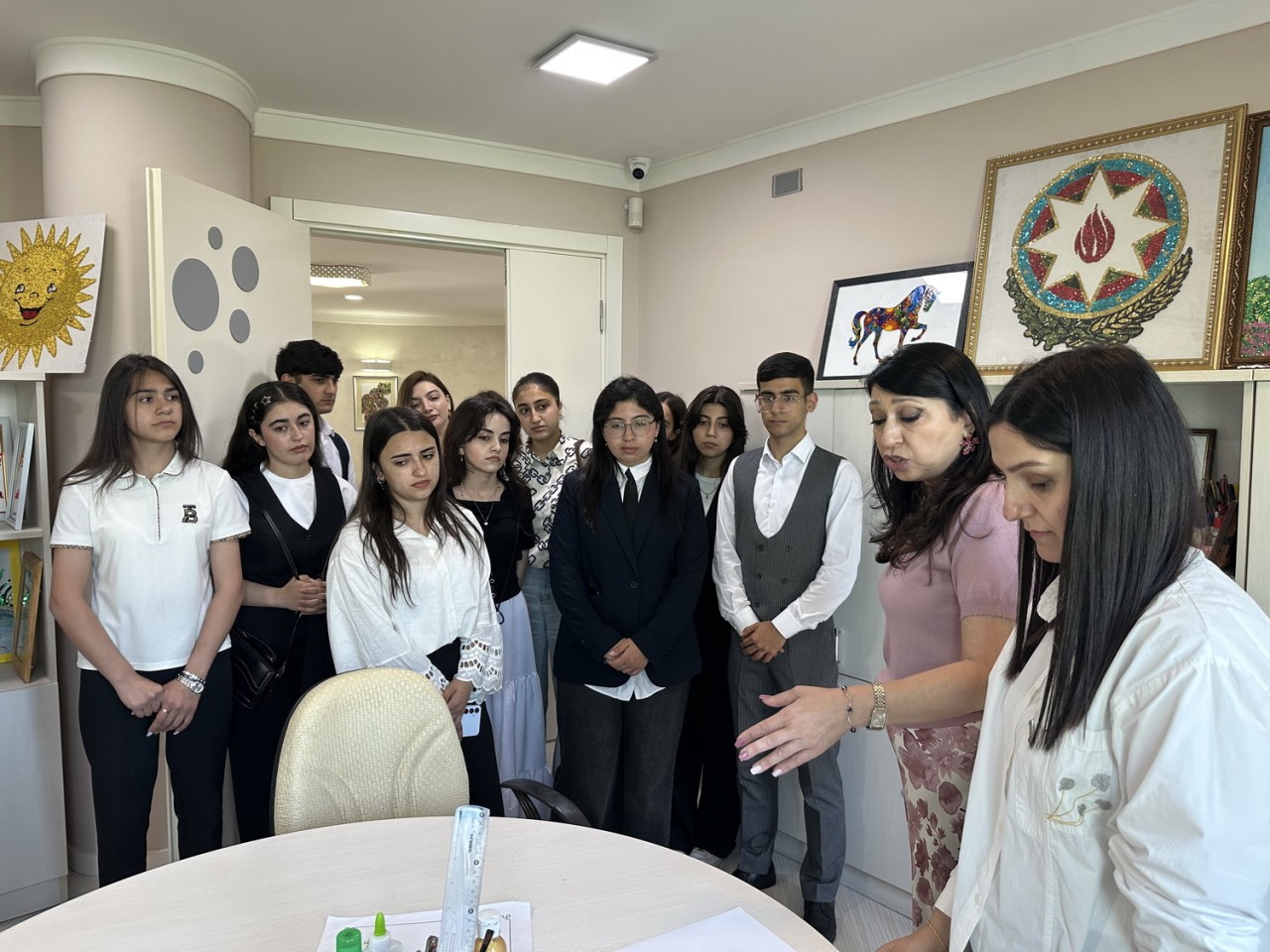 YAP Nizami rayon təşkilatı Uşaqlar Günü münasibətilə aksiya keçirdi - FOTOLAR