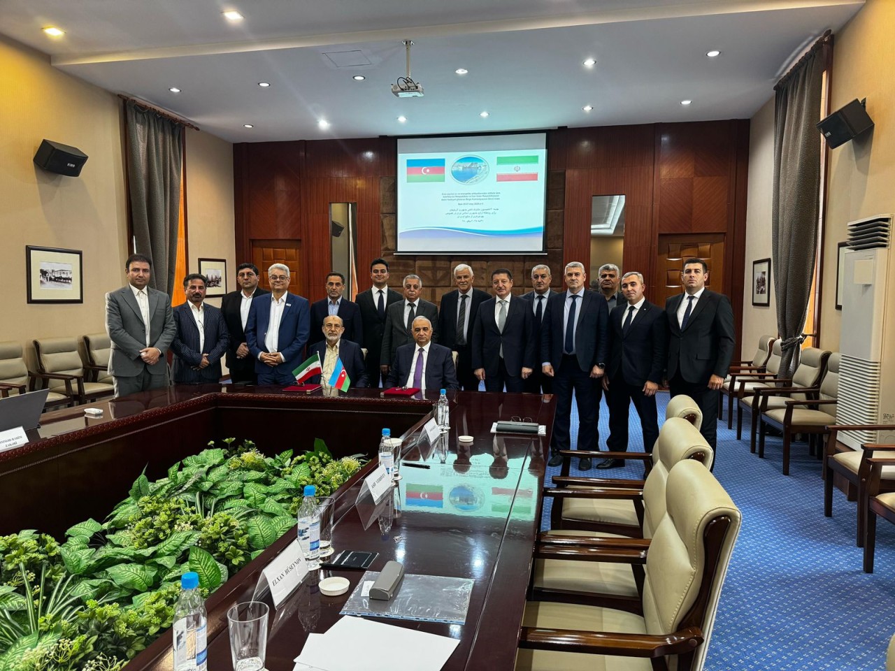 Azərbaycanla İran arasında Araz su anbarının iş rejimi müəyyənləşdirilib - FOTOLAR