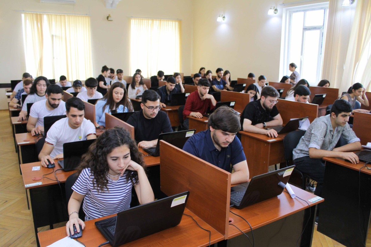 Aqrar Universitetdə yaz semestrinin imtahan sessiyası start götürüb - FOTOLAR