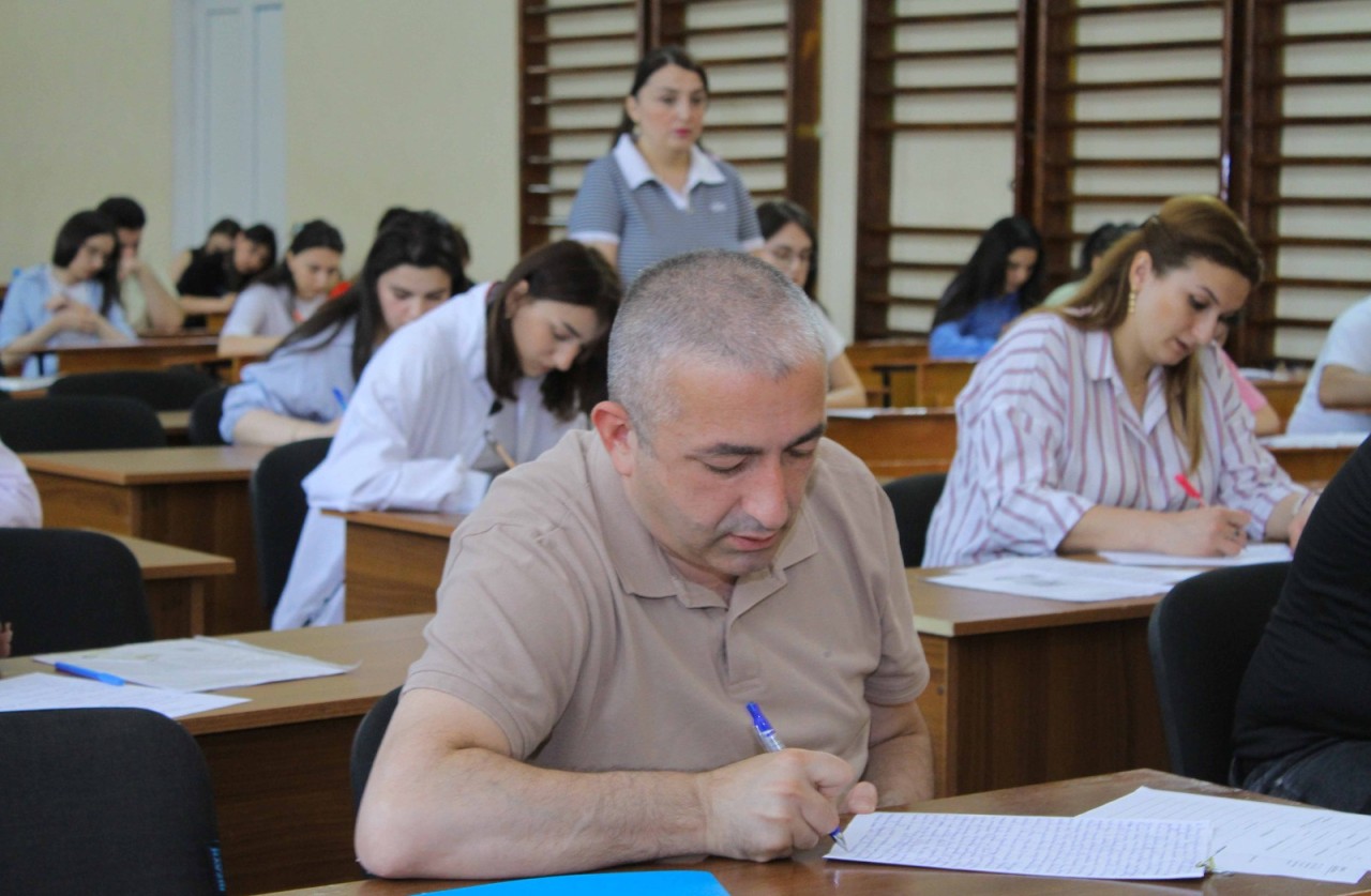 Aqrar Universitetdə yaz semestrinin imtahan sessiyası start götürüb - FOTOLAR