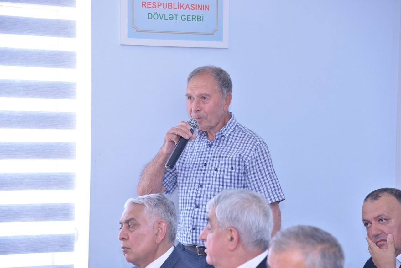 Qaradağın icra başçısı səyyar görüş keçirdi - FOTOLAR