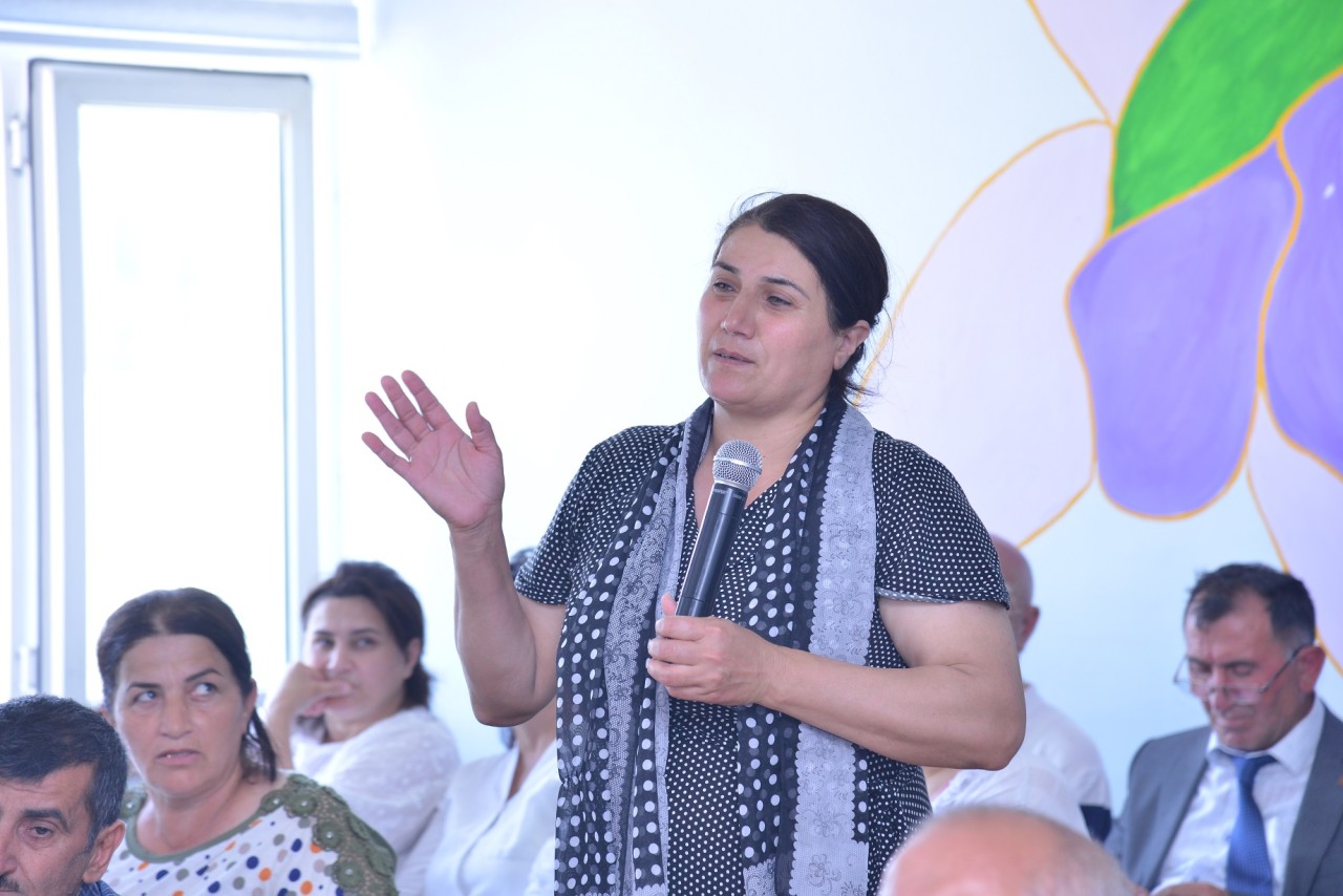 Qaradağın icra başçısı səyyar görüş keçirdi - FOTOLAR
