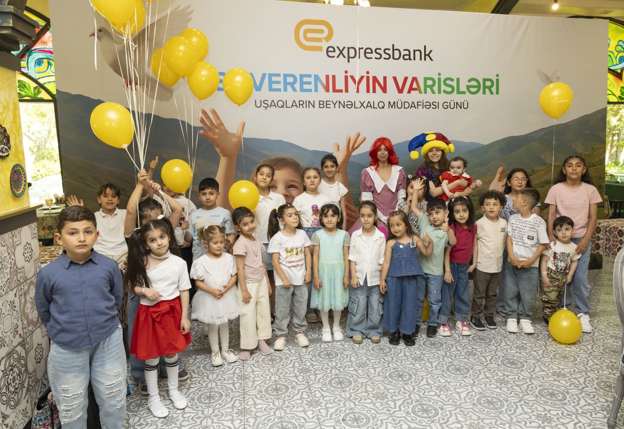 "Expressbank" Vətən Müharibəsi iştirakçılarının övladları üçün tədbir keçirdi - FOTOLAR