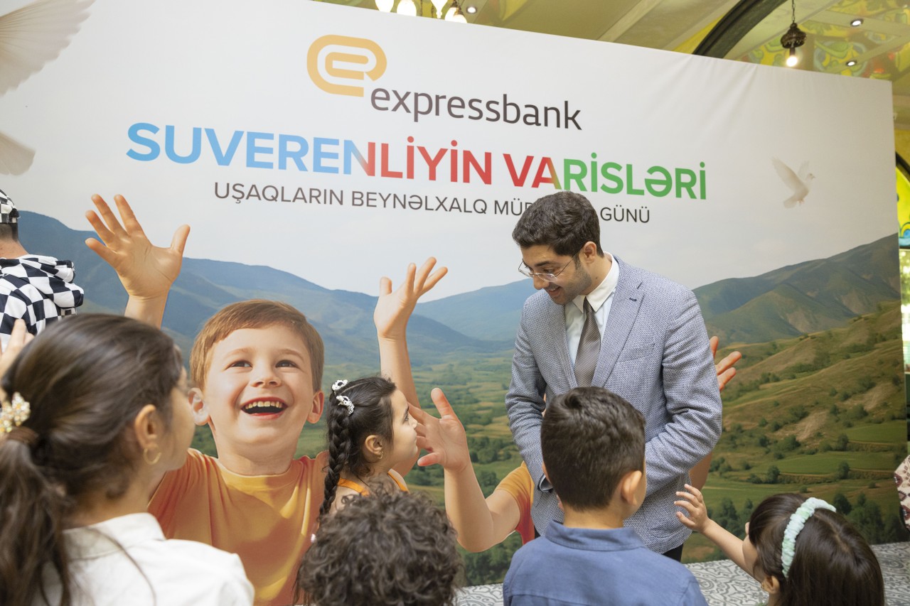"Expressbank" Vətən Müharibəsi iştirakçılarının övladları üçün tədbir keçirdi - FOTOLAR
