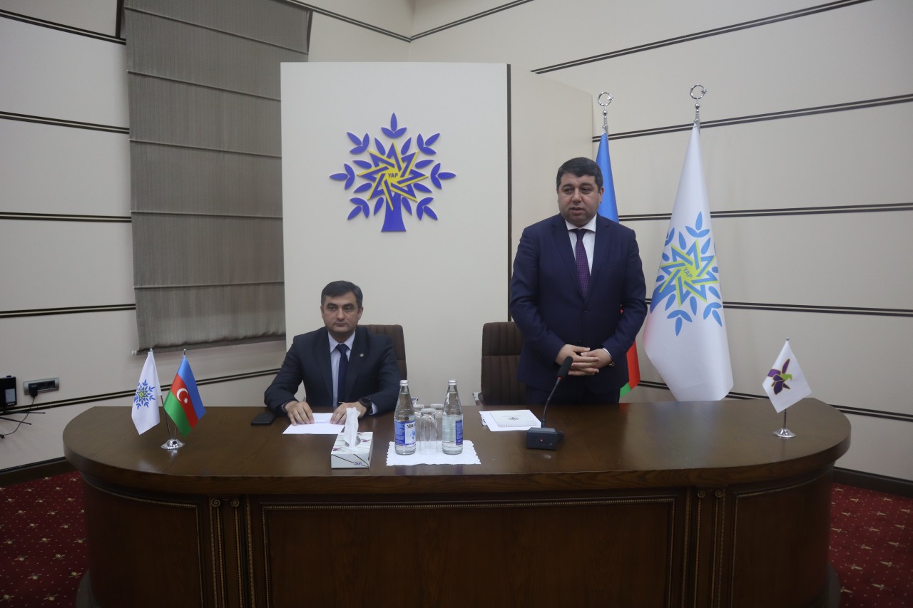 YAP Yasamal rayon təşkilatında Qurban bayramı münasibətilə tədbir keçirilib - FOTOLAR