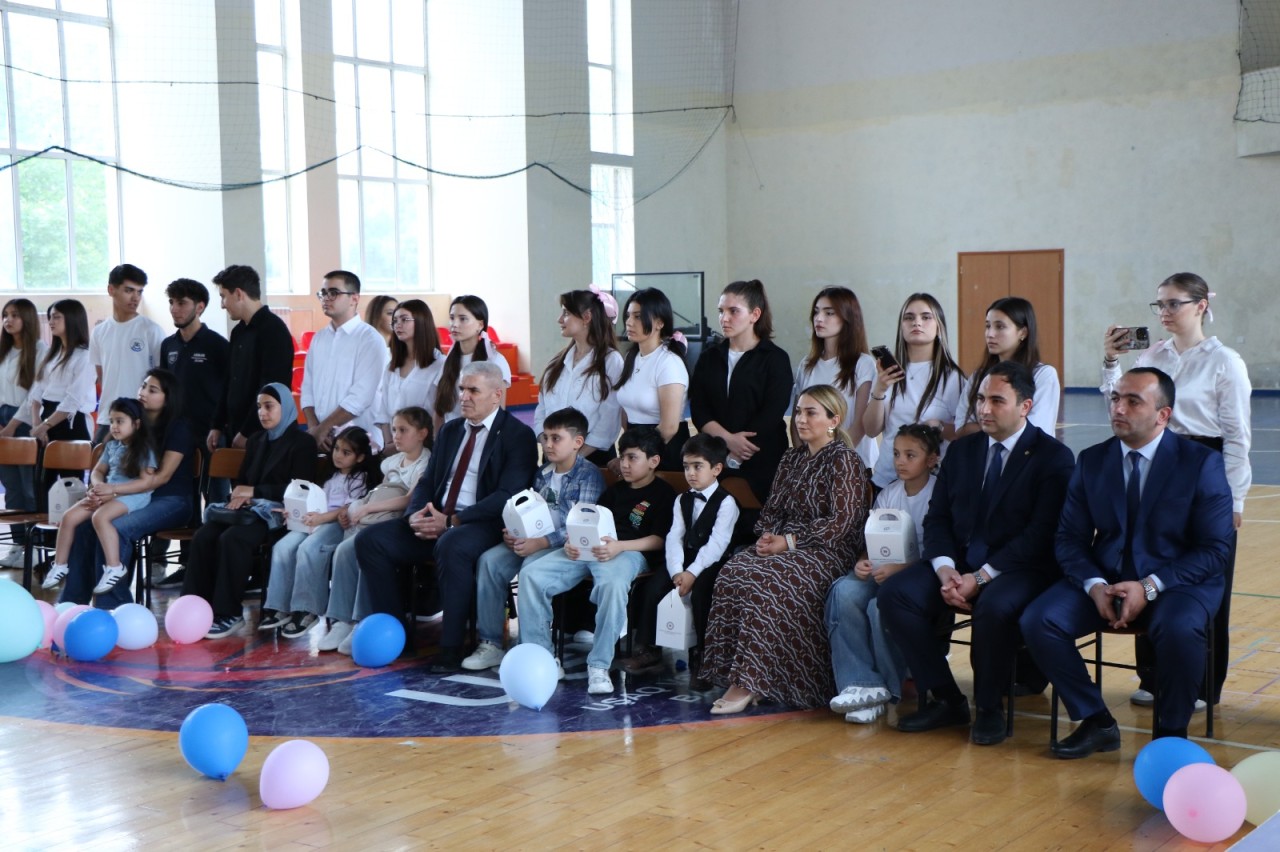 AzMİU-da şəhid məzunların övladları üçün xüsusi tədbir keçirildi - FOTOLAR