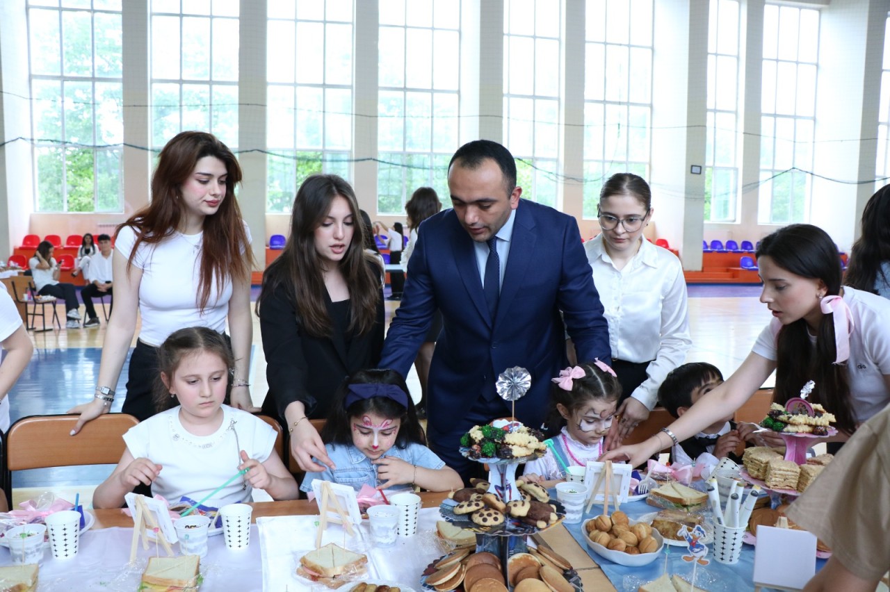 AzMİU-da şəhid məzunların övladları üçün xüsusi tədbir keçirildi - FOTOLAR