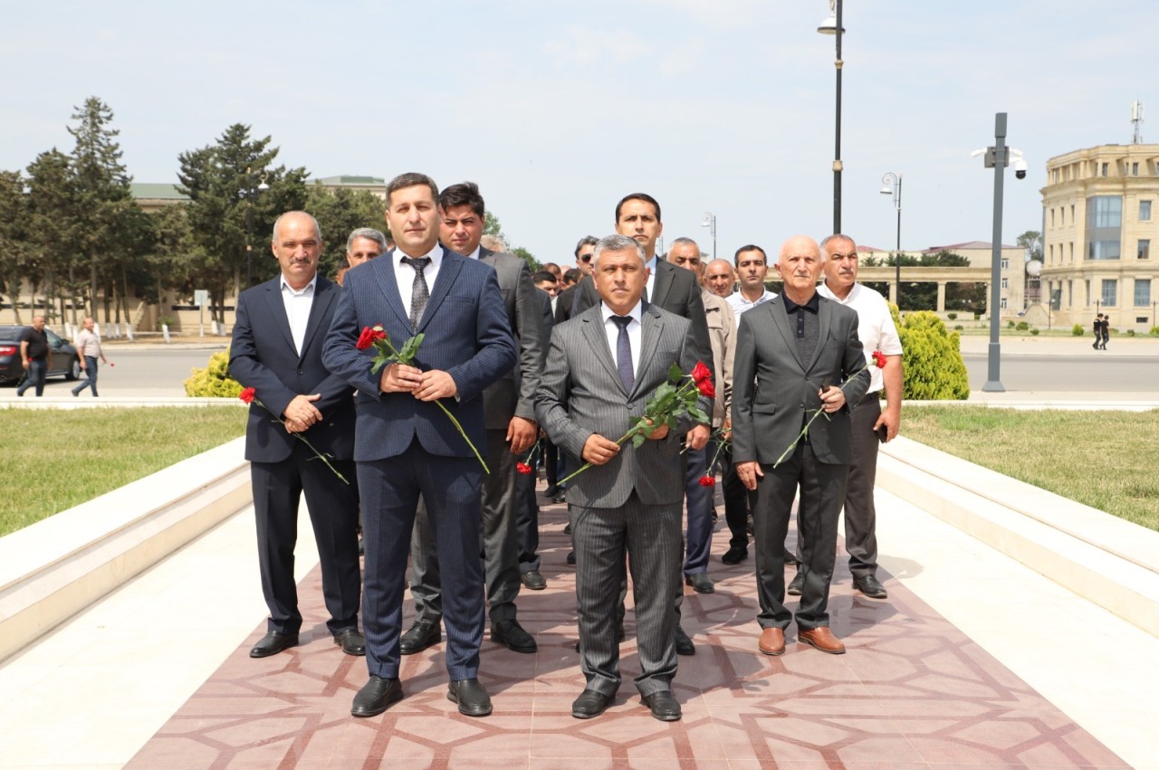 Neftçalada meliorasiya işçilərinin peşə bayramı qeyd olunub - FOTOLAR