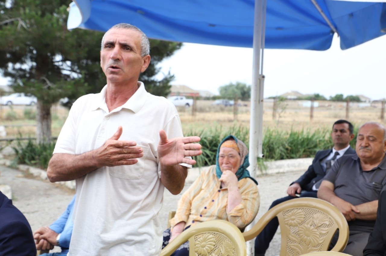 Neftçalanın icra başçısı vətəndaş qəbulu keçirdi - FOTOLAR