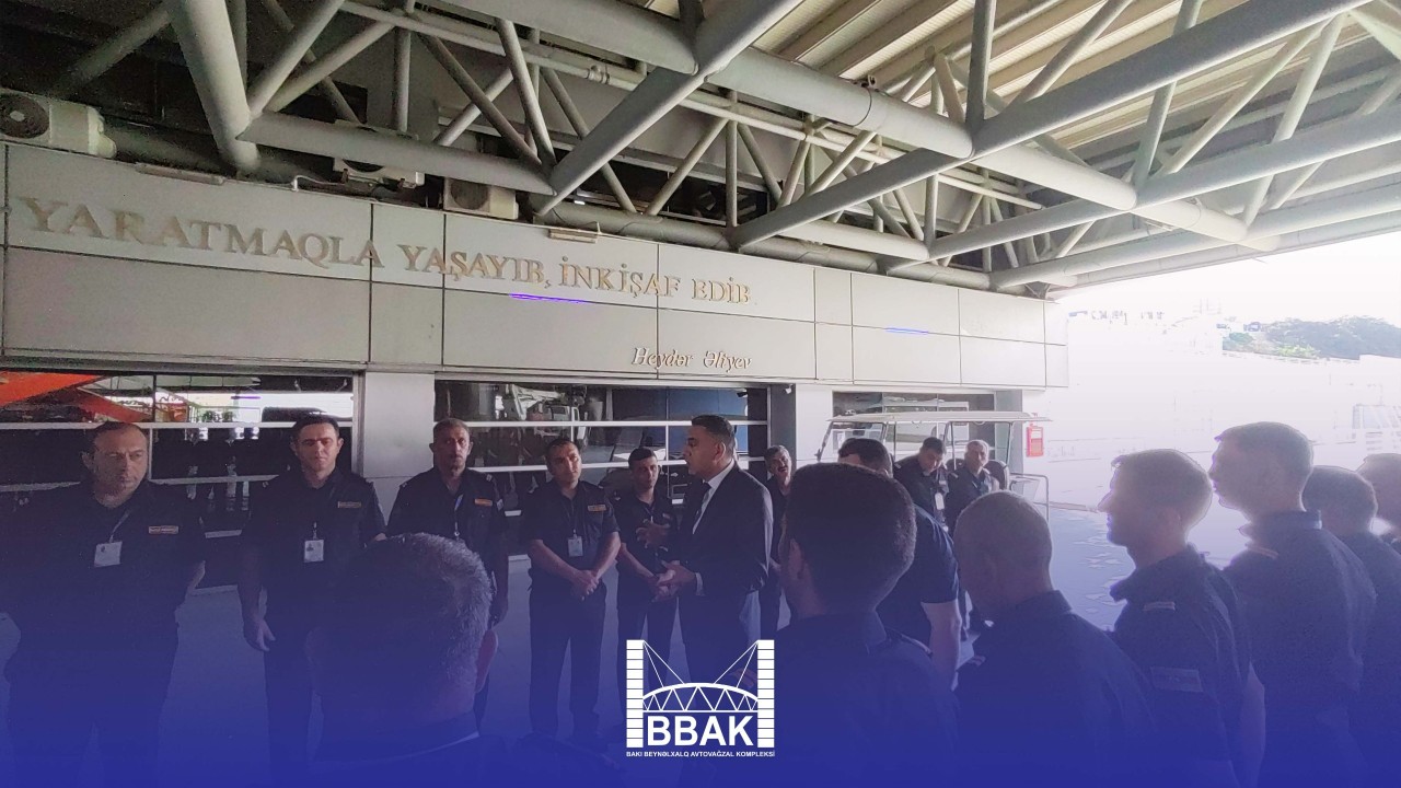 Bakı Beynəlxalq Avtovağzalında yeni geyim formaları təqdim edildi - FOTOLAR