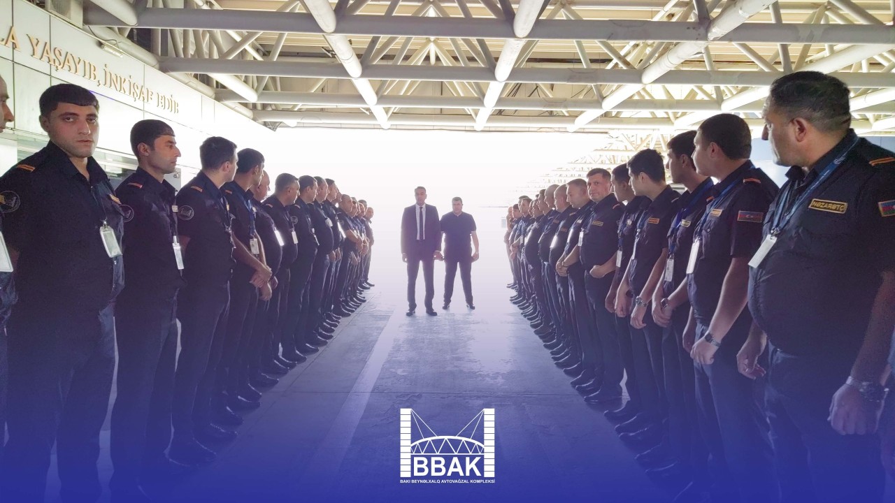 Bakı Beynəlxalq Avtovağzalında yeni geyim formaları təqdim edildi - FOTOLAR