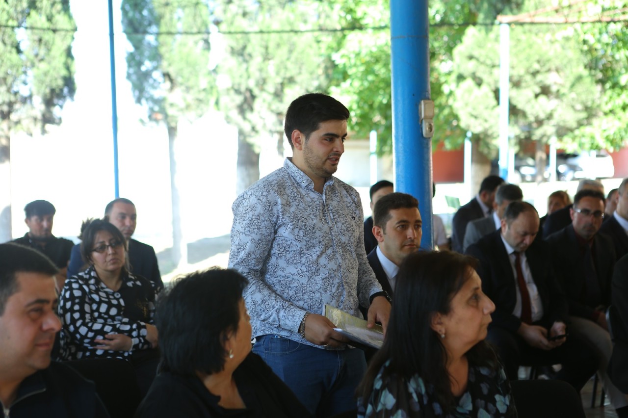 Niyazi Bayramov növbəti dəfə vətəndaşlarla görüşüb - FOTOLAR