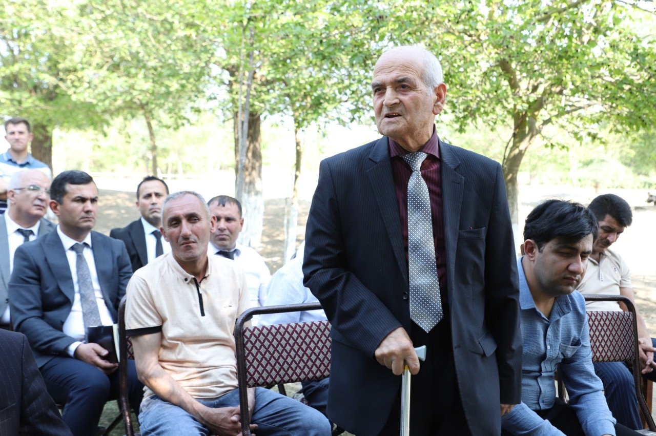 Neftçalanın icra başçısı səyyar görüş keçirib - FOTOLAR