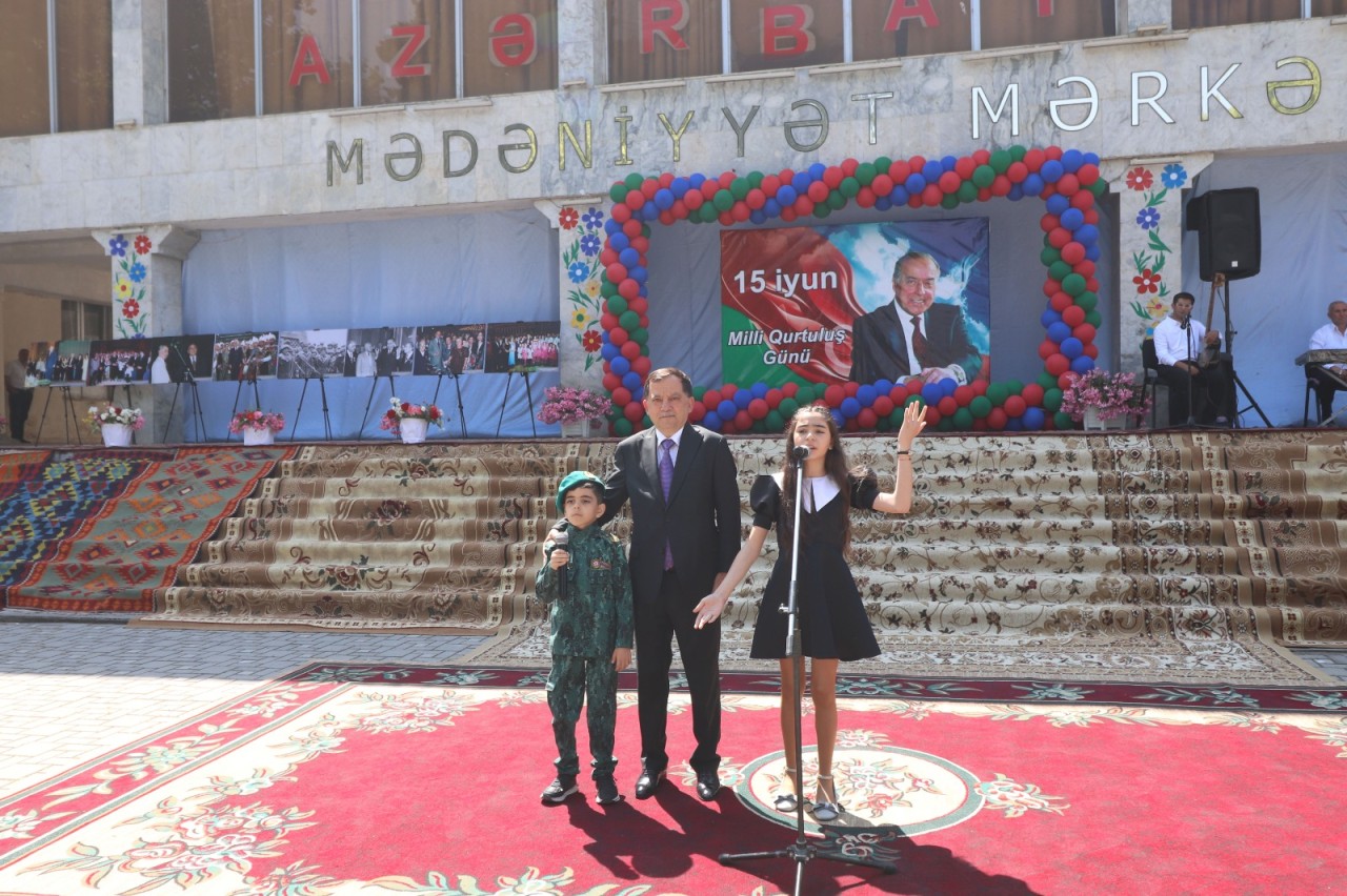 Qazaxda “Qurtuluşun əbədi müəllifi” adlı tədbir keçirildi - FOTOLAR
