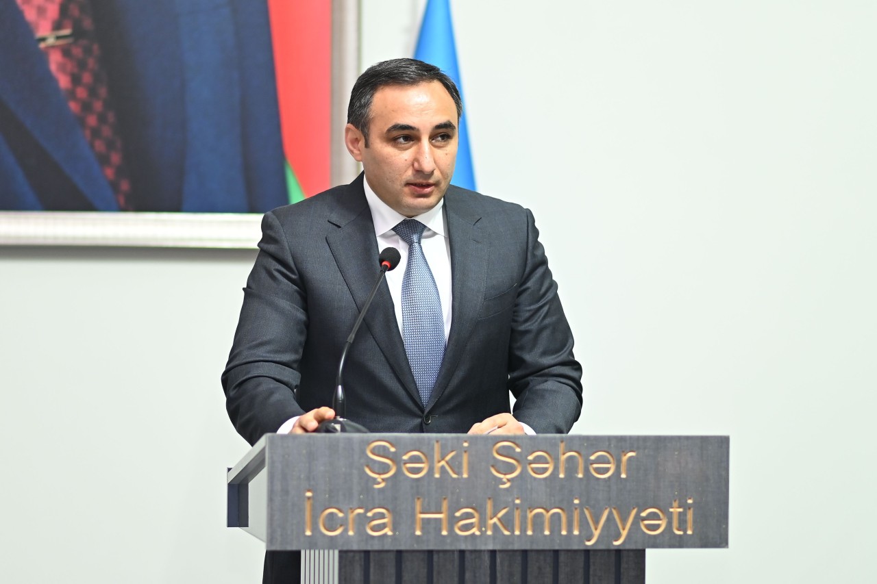 Şəkidə regional müşavirə keçirilib - FOTOLAR